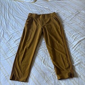 Athleta Golden Yellow ankle pants 6P